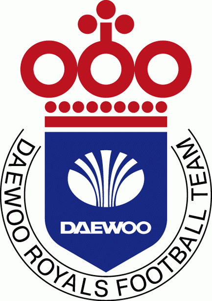 Pusan Daewoo Royals 1996-2000 Primary Logo t shirt iron on transfers